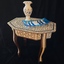 Load image into Gallery viewer, Mother of Pearl Side Table-Octagon (Item# E100155)

