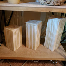 Load image into Gallery viewer, Natural Box Alabaster Lamps (set 2)
