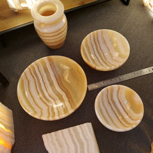 Load image into Gallery viewer, Alabaster Round Bowls (Set 2)
