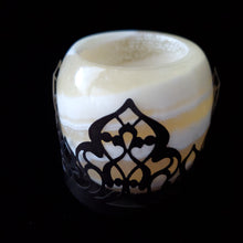 Load image into Gallery viewer, Alabaster Candle Holders with Arabian Base (Small)
