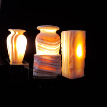 Load image into Gallery viewer, Natural In the Making Alabaster Lamps (set #3)
