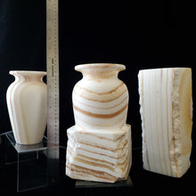 Load image into Gallery viewer, Natural In the Making Alabaster Lamps (set #3)
